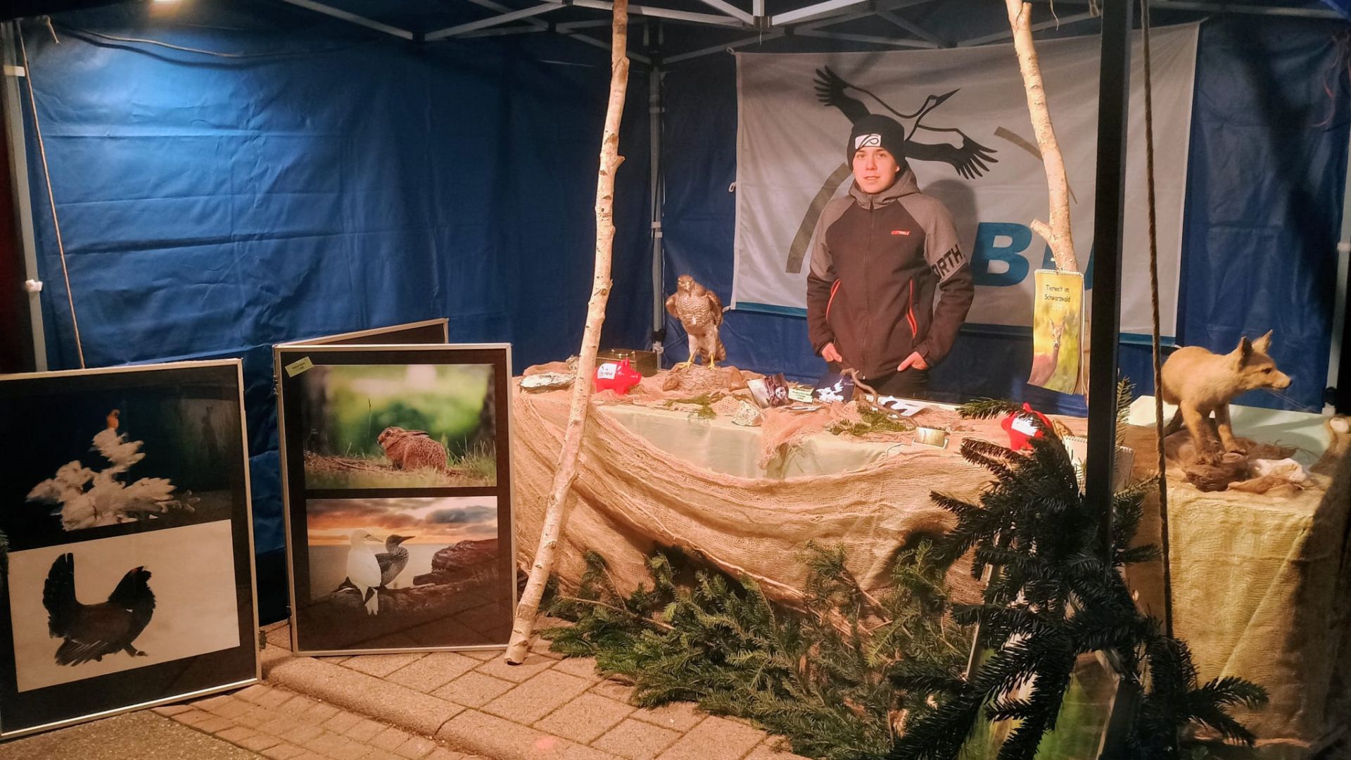 Nabustand bei der Dorfweihnacht in Engelsbrand 2024